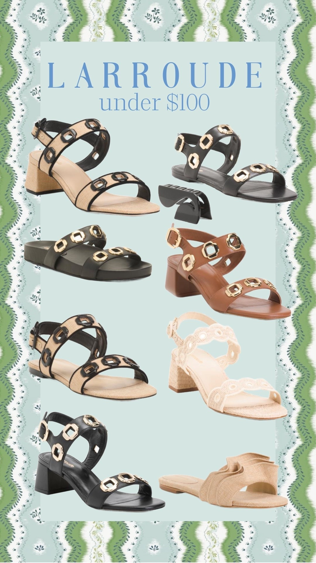Larroude sandals under $100

#LTKSpringSale #LTKWorkwear #LTKOver40