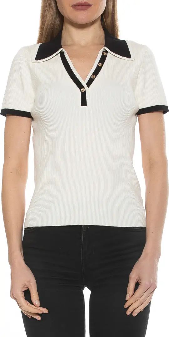 Alexia Admor Alice Short Sleeve Polo | Nordstromrack | Nordstrom Rack