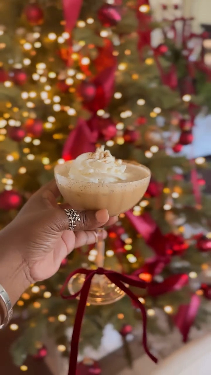 We are a non-alcoholic home so when I spot a delicious mocktail, I have to share! 
This one is for coffee lovers who need a little kick to stay up late for those holiday parties. Cold, foamy and almost like dessert, this beautiful drink has 2 shots of espresso that tastes like heaven! 

Shakerato Holiday Mocktail

I suggest using espresso ( you all know my @jura_coffee_us did the job!) but a strong cup of hot coffee will do too if you don’t want the caffeine kick. Make sure it’s hot! 

2 oz espresso
2 tablespoons of sweetened condensed milk
1 teaspoon of vanilla coffee syrup 
1 dash vanilla extract 
1 cup of ice 

Shake everything together in a cocktail shaker for 30 seconds!! Shake it like crazy so you get that pretty foam ✨

Top with whipped cream, cinnamon or nutmeg! 

Makes 2 mocktails. 

#mocktail #mocktailrecipes #christmasdrinks #partydrinks #alcholfree #nonalcholic #nonalcholicdrinks