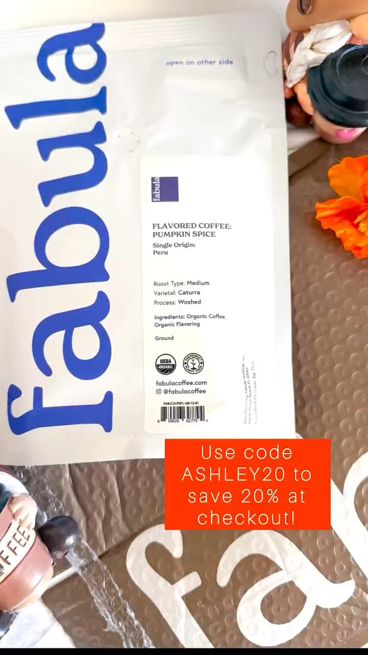 What a spooky treat! 👻

The best Halloween movie night starts with a cozy blanket, an iconic witchy film, and a delicious cup of coffee. 🎃☕ I’ve been loving @fabulacoffee’s Pumpkin Spice blend they sent me and I’m so excited to share it with you today! It’s organic, mold-free (still blown away that’s a thing!), and the perfect treat for fall movie nights. 

Be sure to snatch up this limited time flavor and you can use my code ASHLEY20 to save 20% at checkout! 🧡

You can find out more about Fabula (and see more cozy must-haves for a Halloween movie night!) on my blog today at makelifemarvelous.com 

I can’t wait to hear your thoughts and would love to know if you’re planning a Halloween movie night! 

💗 Ashley

#MakeLifeMarvelous
Fabula coffee, cozy movie night, Halloween movie night, pumpkin spice, fun fall ideas.