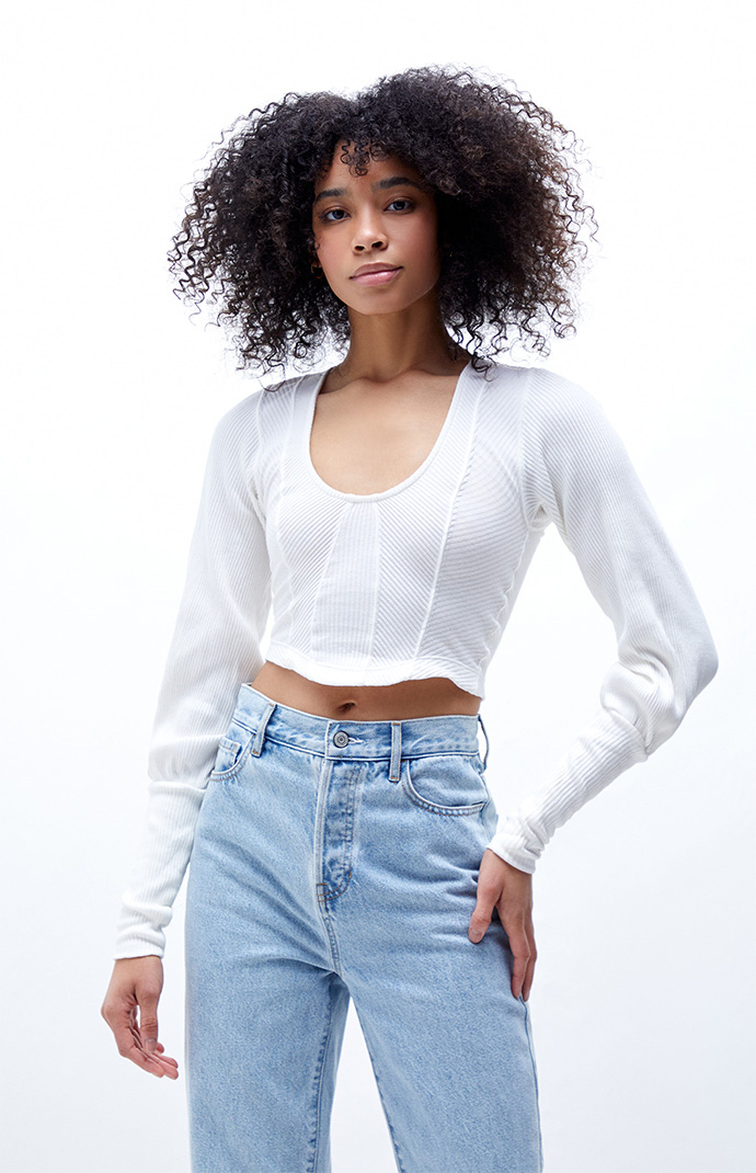Free People Petra Long Sleeve Top | PacSun