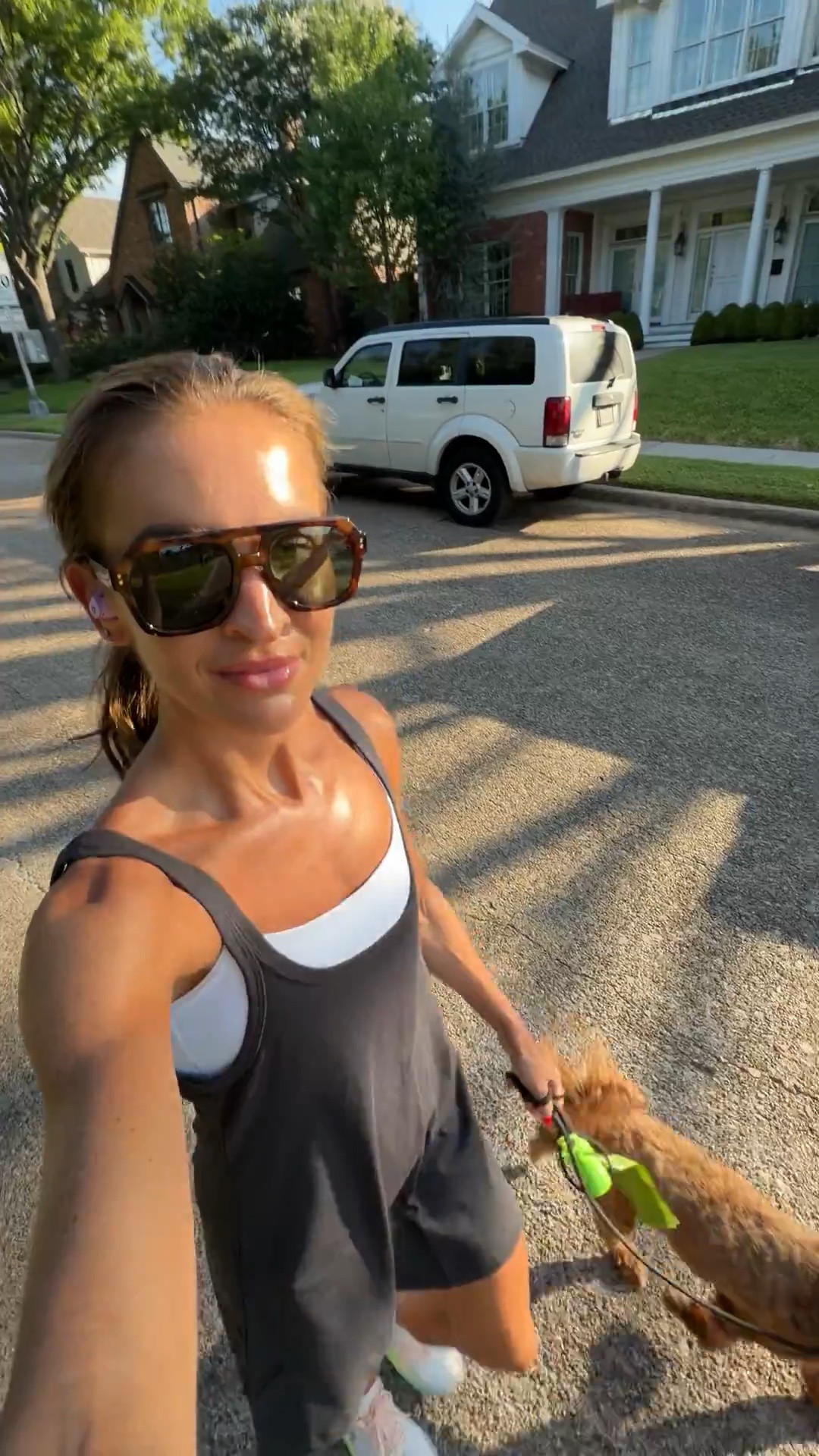 Fave exercise dress on sale!! Wearing xs