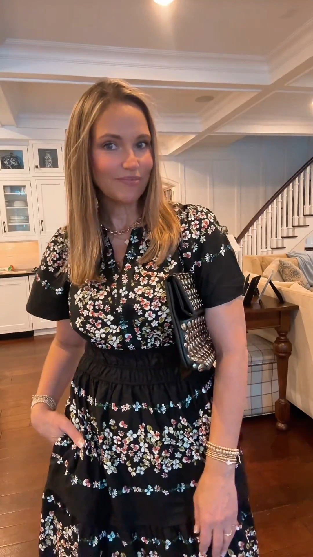 This is the perfect dress for whatever phase of life you are in or entering! It has a flattering shape that really accentuates the right parts! It’s a dress we’ve been reaching for nonstop lately! 

#LTKMidsize #LTKSeasonal #LTKOver40