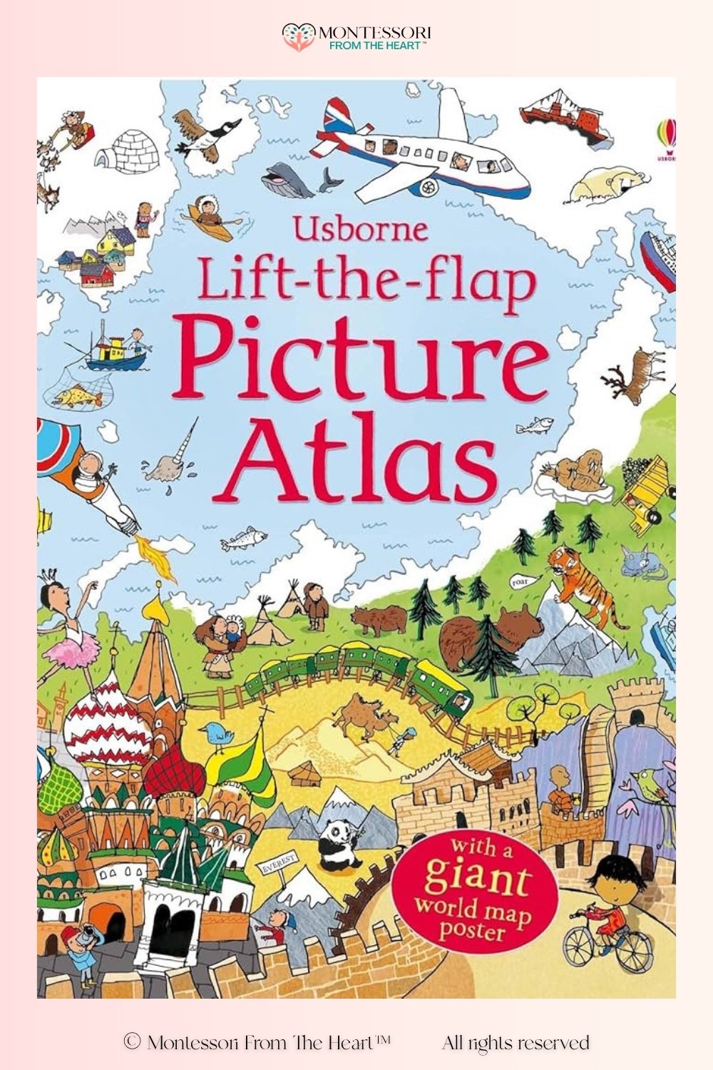 Usbourne Lift the flap Picture Atlas 

#LTKKids #LTKstorytime #LTKTravel