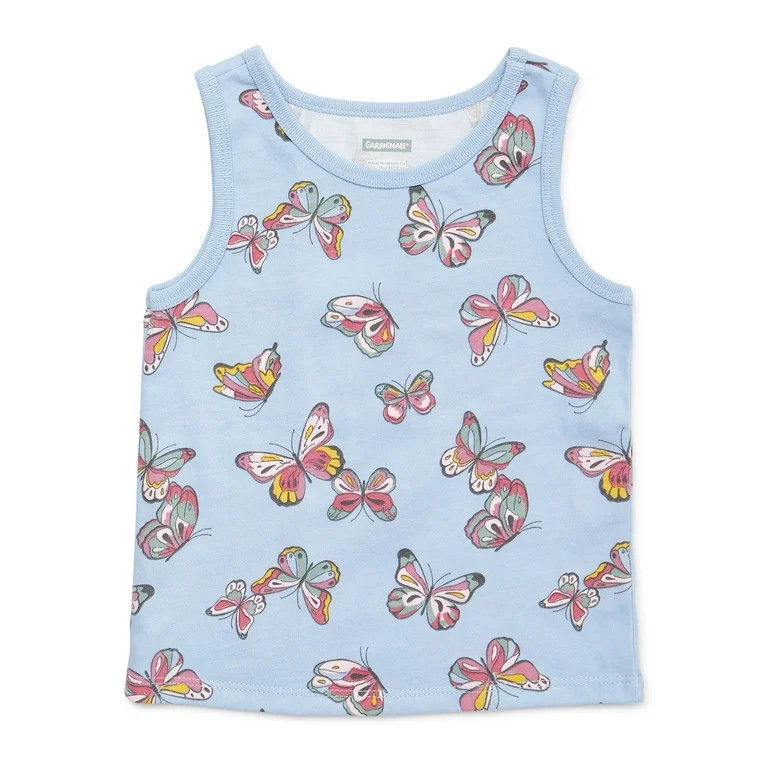 Garanimals Toddler Girls Print Tank Top, Sizes 12 Months-5T | Walmart (US)