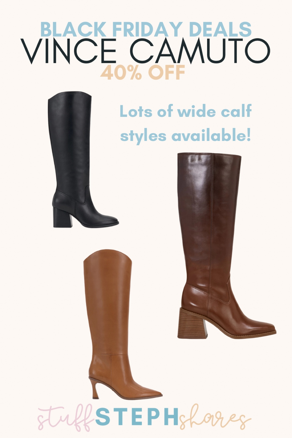 Wide calf boots by Vince Camuto - high quality and will last a long time! 

#LTKCyberWeek #LTKGiftGuide #LTKShoeCrush