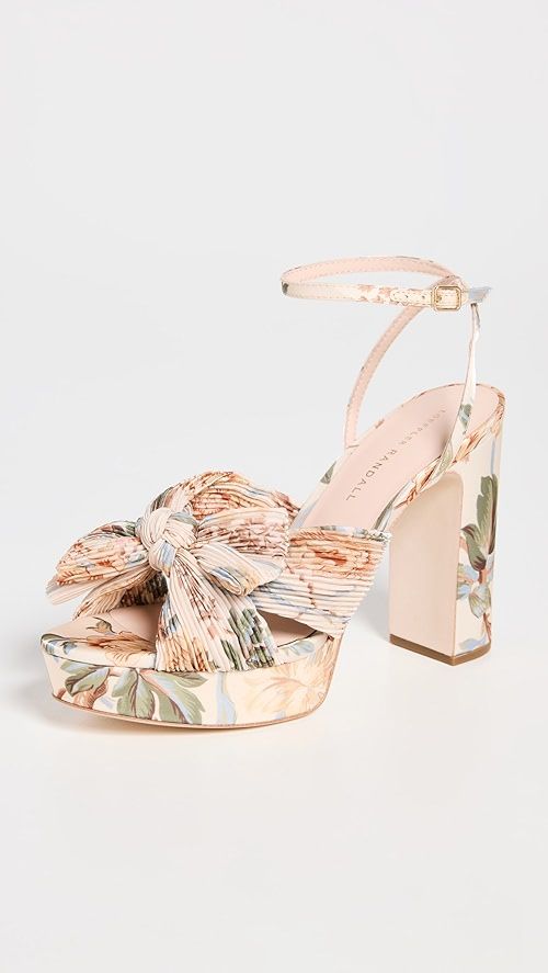 Natalia Pleated Platform Sandals | Shopbop