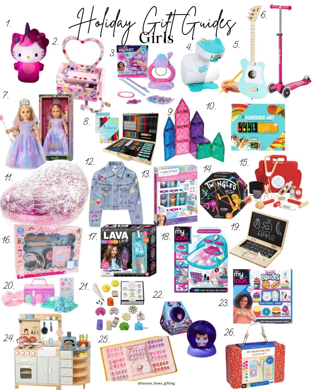 Holiday Gift Guide: Girls

#LTKCyberWeek #LTKGiftGuide #LTKKids