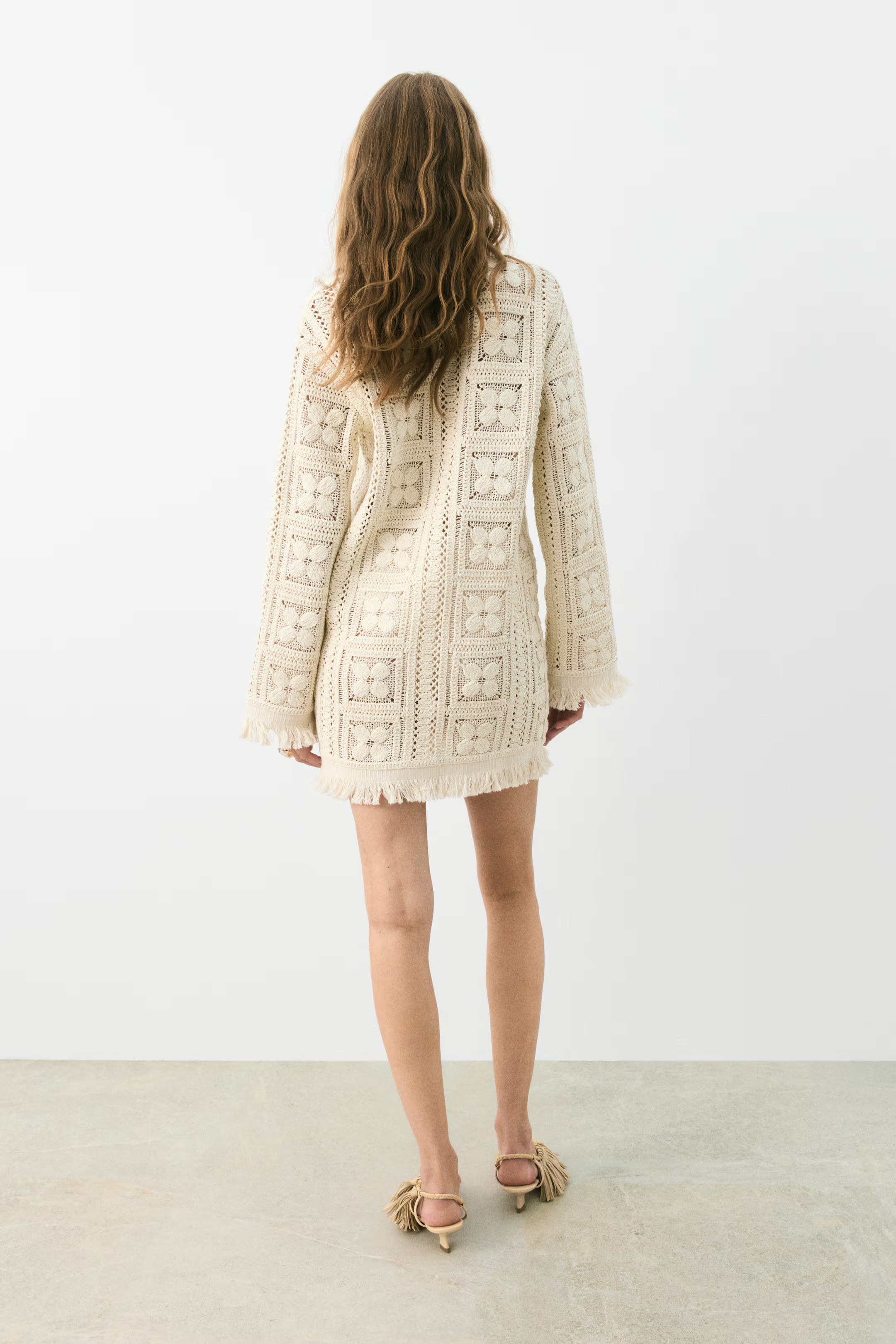 Robe tunique façon crochet | H&M (FR, IT, ES, PT, BE)