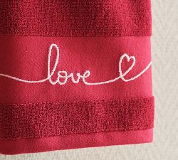 Love Hand Towel | Pottery Barn (US)