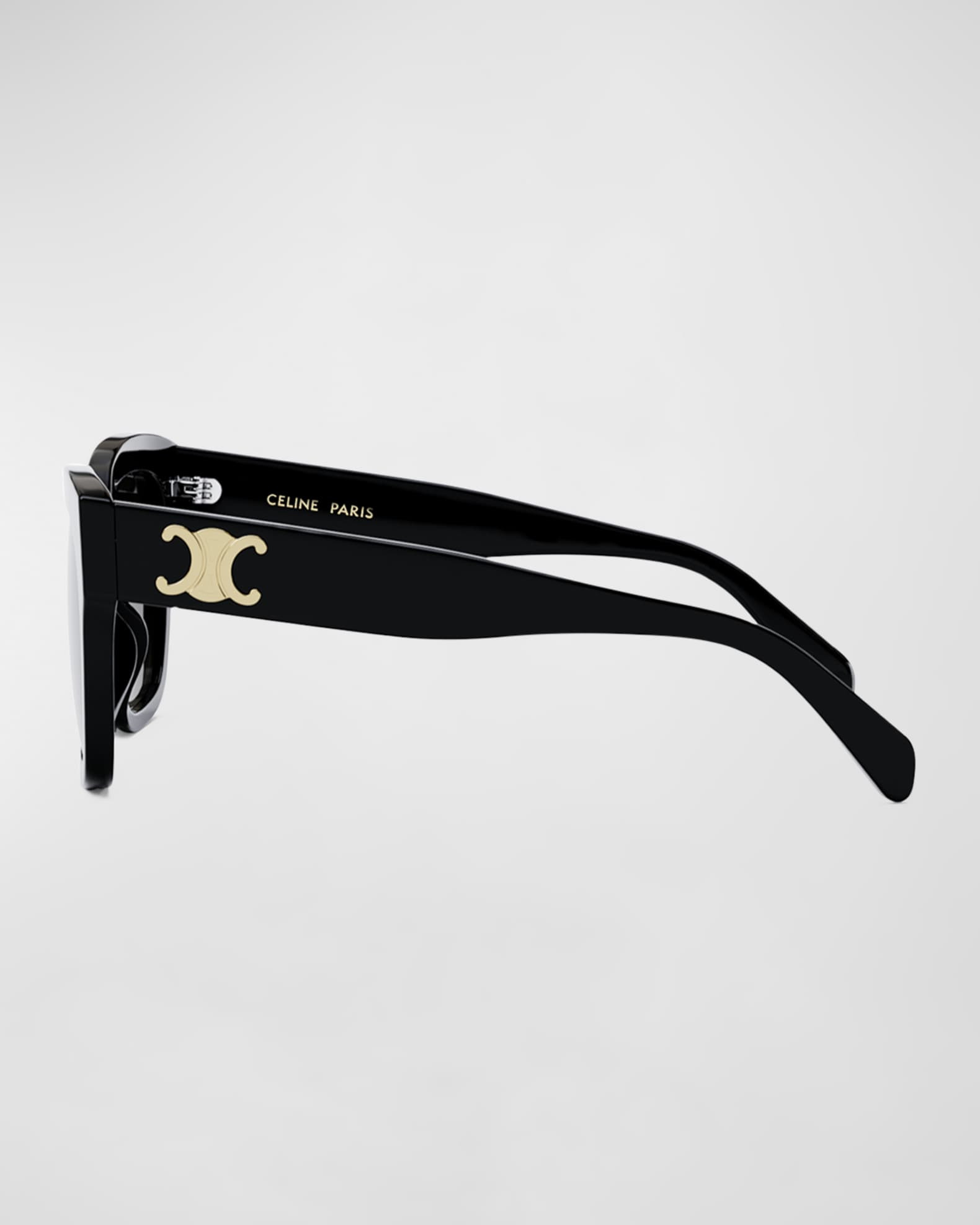 Celine Triomphe Square Acetate Sunglasses | Neiman Marcus
