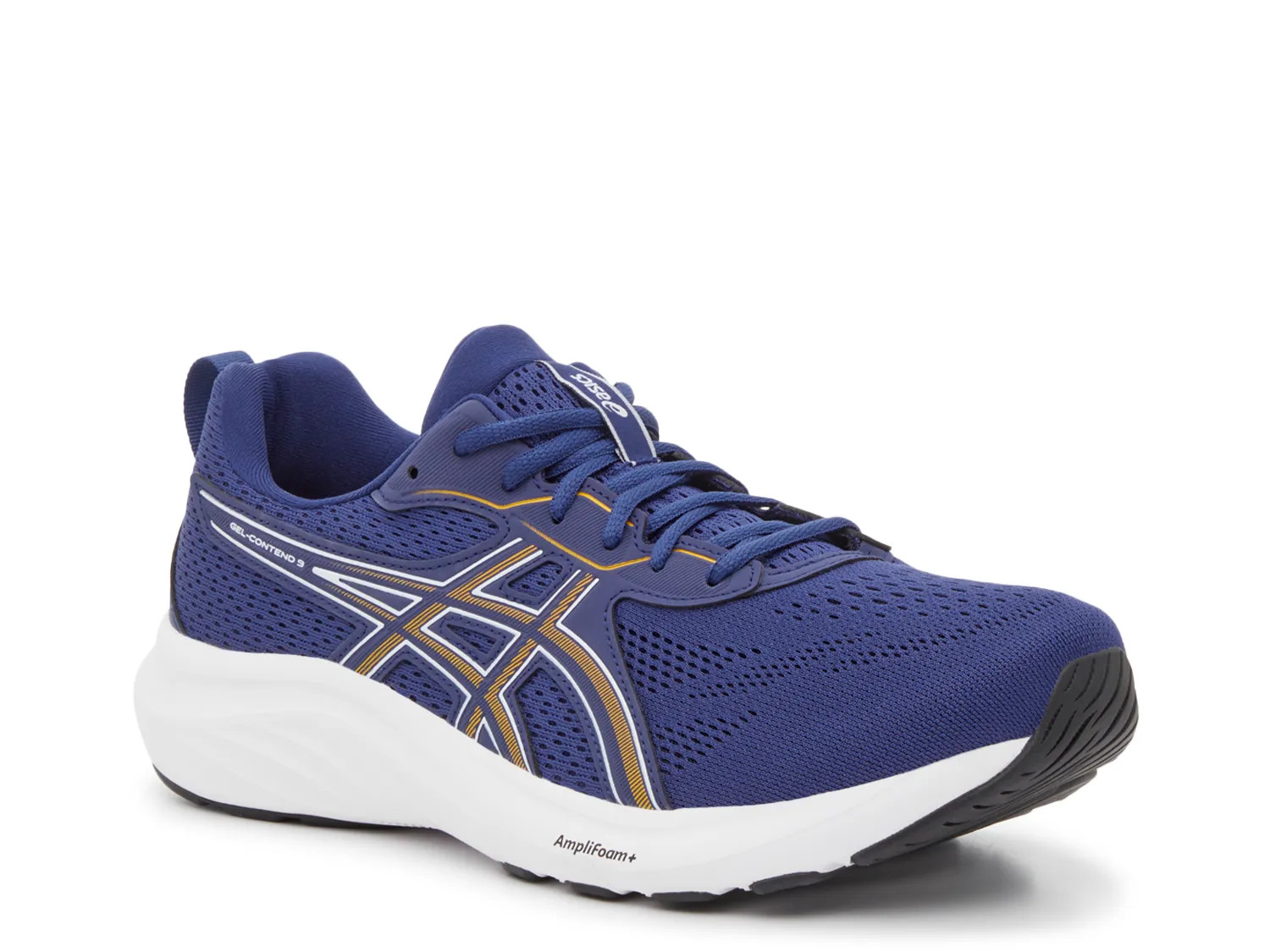 ASICS Wide Width GelContend 9 Running Shoe | Men's | Navy | Size 9.5 | Sneakers | DSW