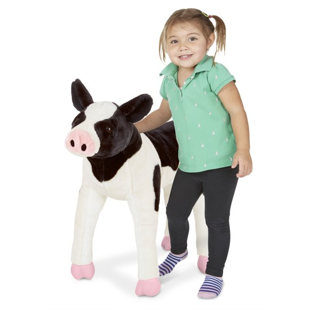 Melissa & Doug Giant Calf - Lifelike  Stuffed Animal Baby Cow (2 feet tall) | Walmart (US)
