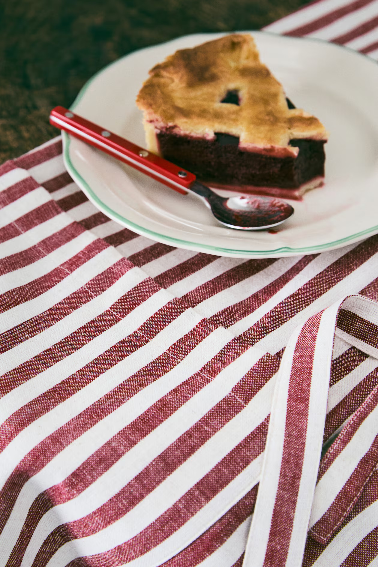 Cotton-Blend Apron | H&M (US + CA)