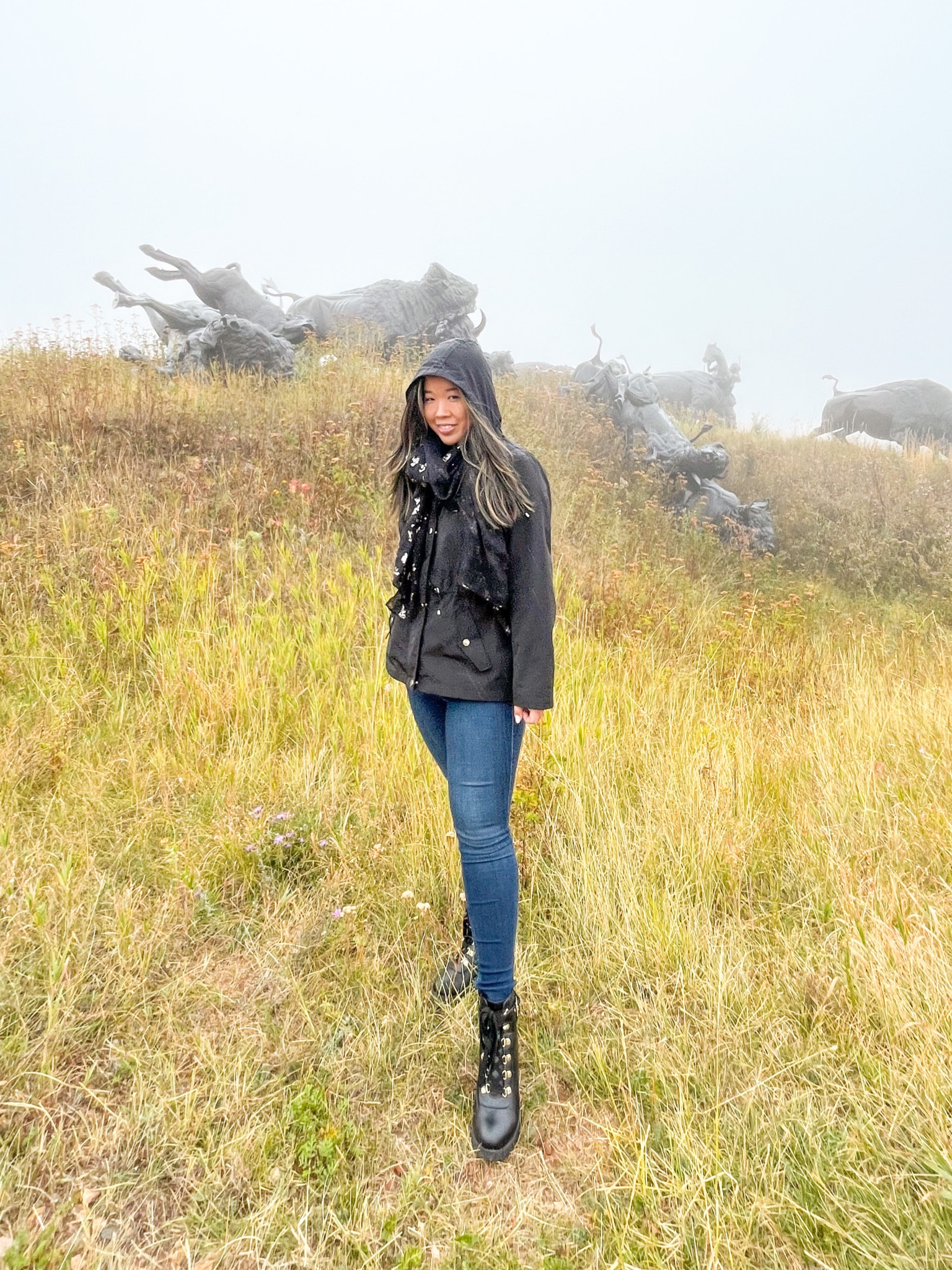 Charter club rain coat from Macy’s . 
Boots from macys as well

Wearing it in a large petite 
Wearing a 7

Fall style, winter looks, rainy days, macys, water resistant 

#LTKSeasonal #LTKshoecrush #LTKsalealert