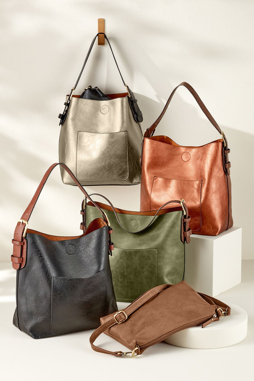 Gabrielle Vegan Leather Handbag | Soft Surroundings