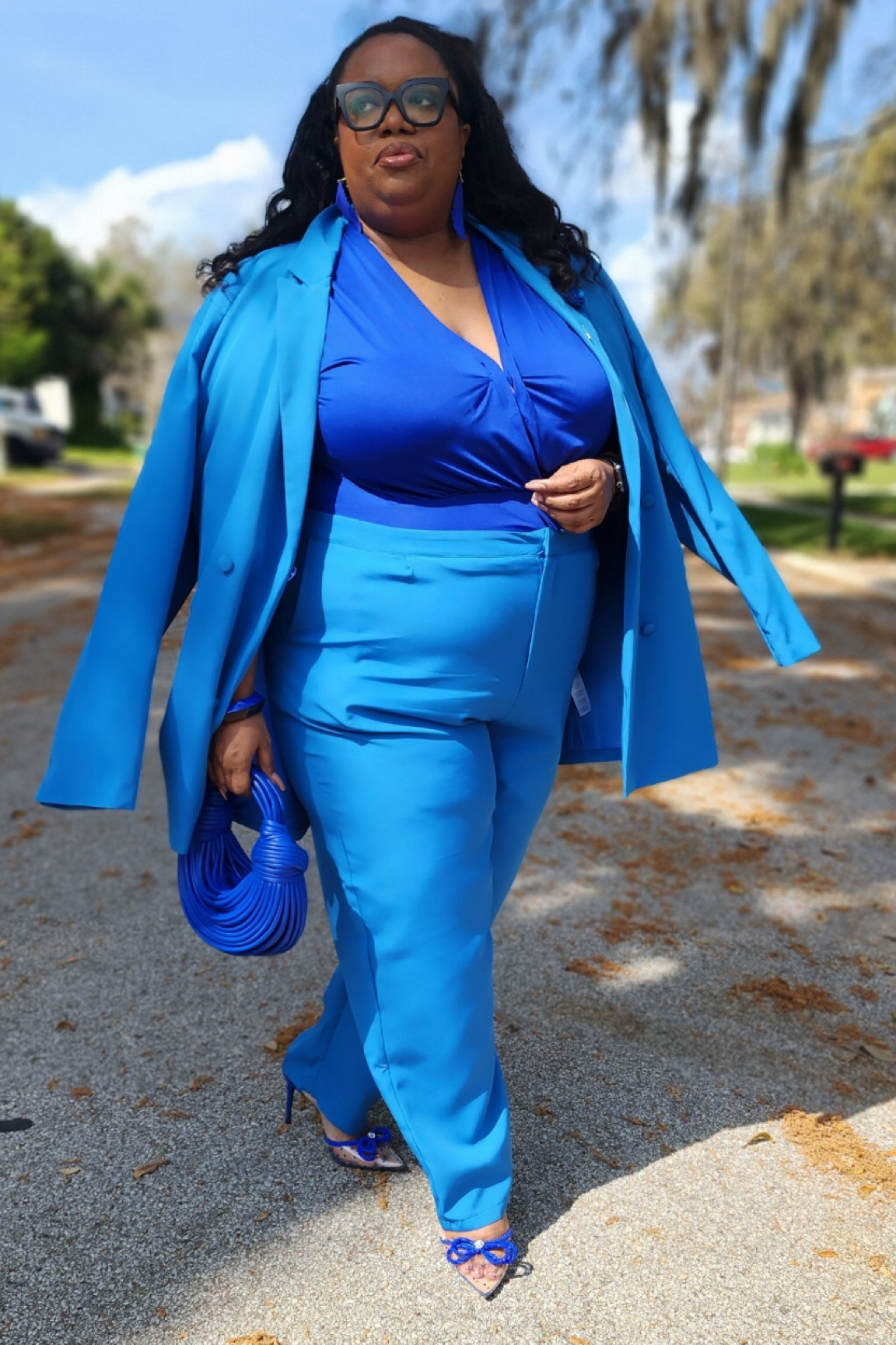 Blue Monochromatic Look

#LTKworkwear #LTKstyletip #LTKplussize