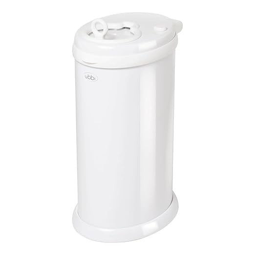 Ubbi Steel Diaper Pail, Odor Locking, No Special Bag Required, Award-Winning, Registry Must-Have,... | Amazon (US)