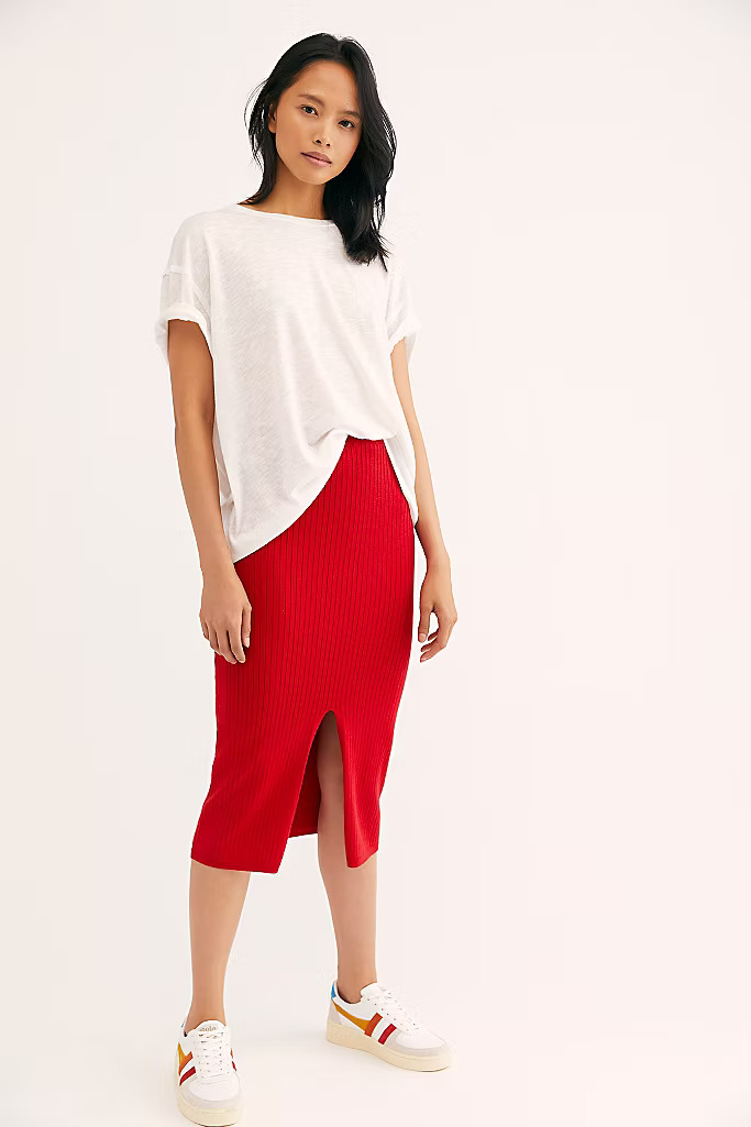 Skyline Midi Skirt | Free People (Global - UK&FR Excluded)