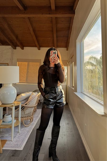 loving leather shorts

Going out outfits, going out outfits winter, Vegas outfit ideas, clubbing outfits, leather shorts, short shorts, sheer top, cute outfit ideas

#LTKstyletip #LTKSeasonal #LTKMostLoved