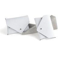 Personalized White Leather Card Holder, Minimalist Coin Purse | Etsy (US)