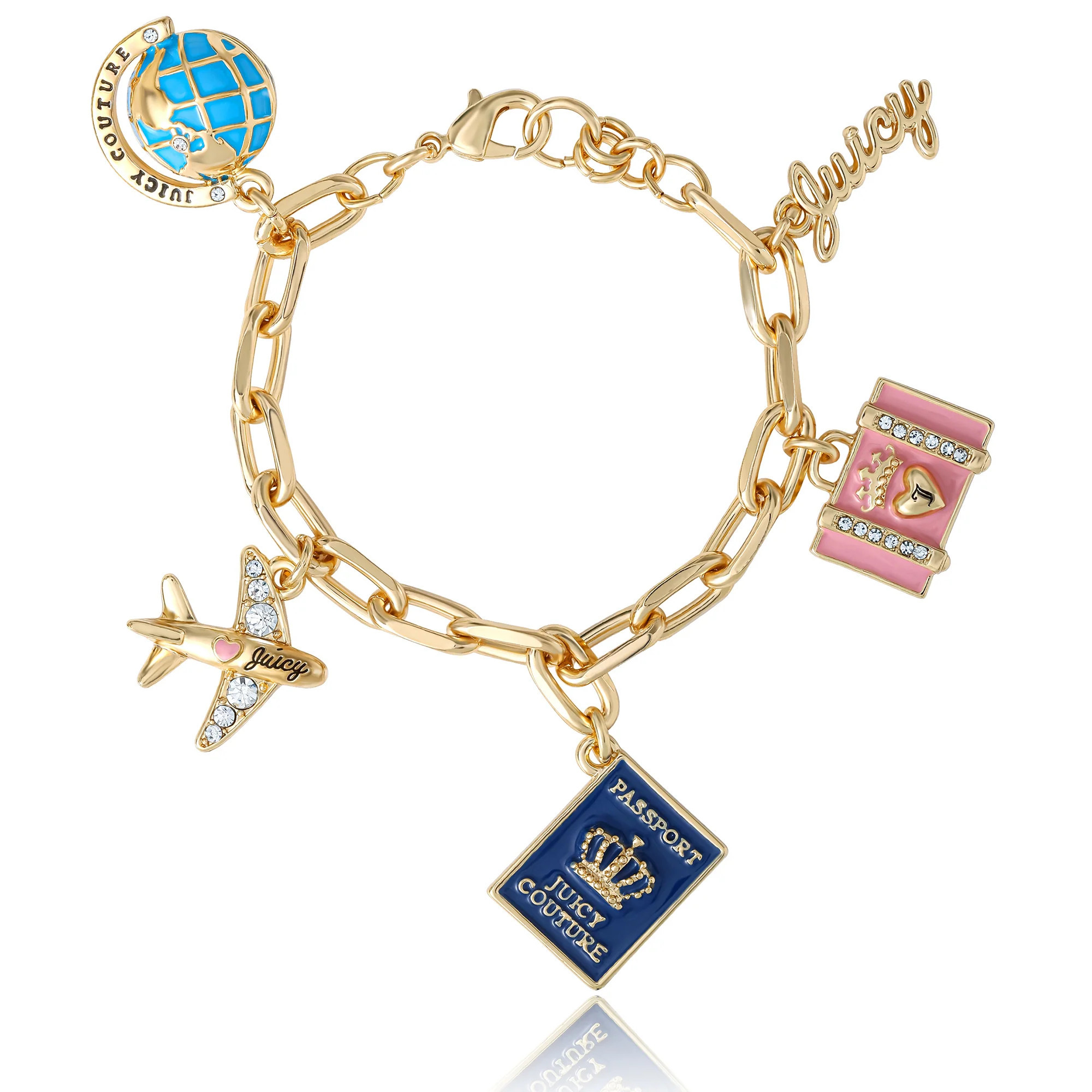 Travel Icons Charm Bracelet | Juicy Couture