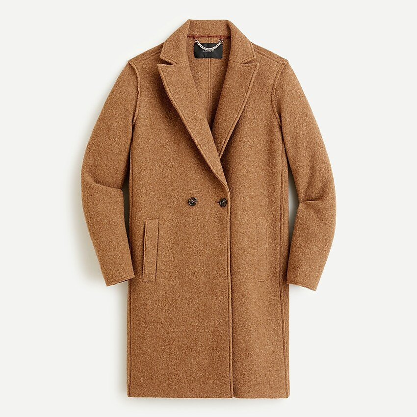 Daphne topcoat in Italian boiled wool | J. Crew US