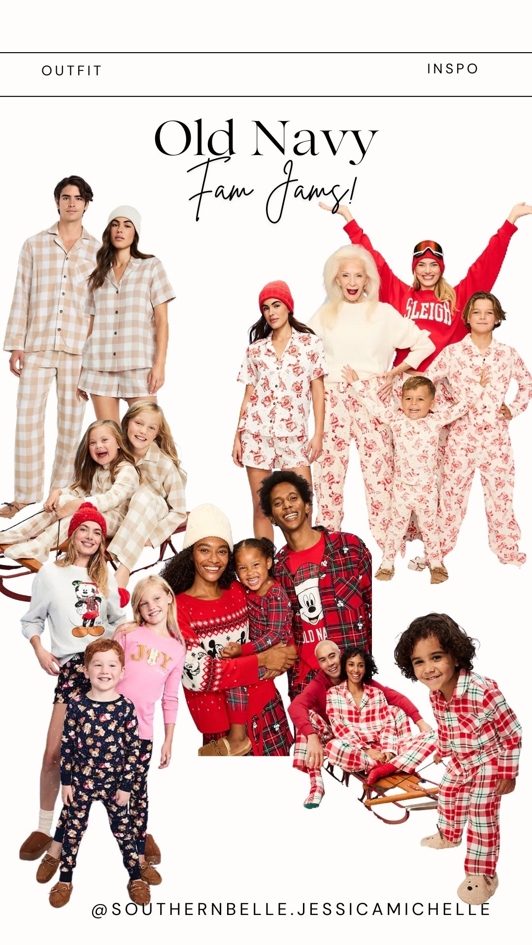 Family Christmas PJs at Old Navy!

Holiday pajamas 


#LTKHoliday #LTKFamily #LTKSaleAlert