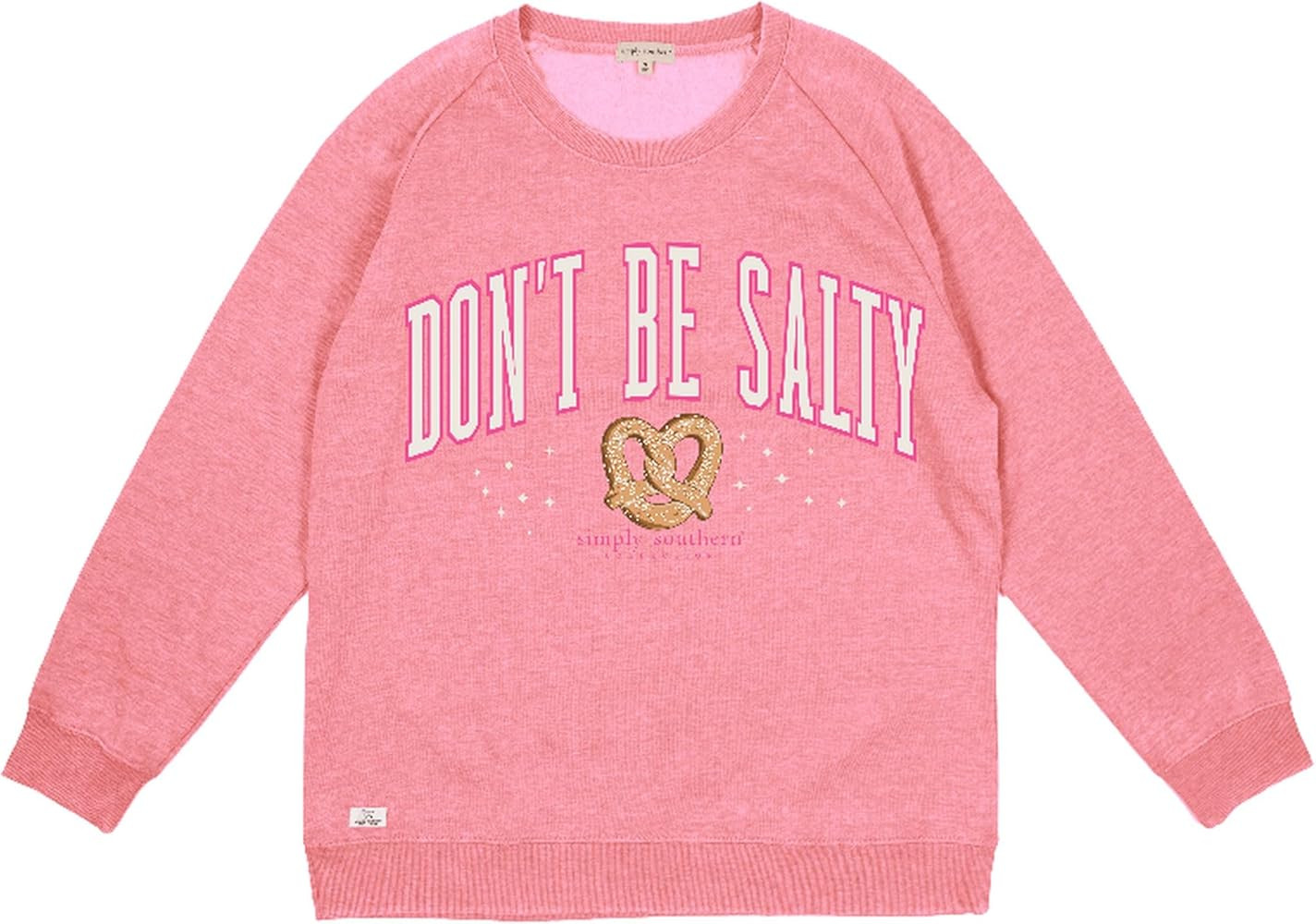 Simply Southern | Mama | Preppy and Stylish Women’s Long Sleeve Space Crewneck Sweater | Amazon (US)