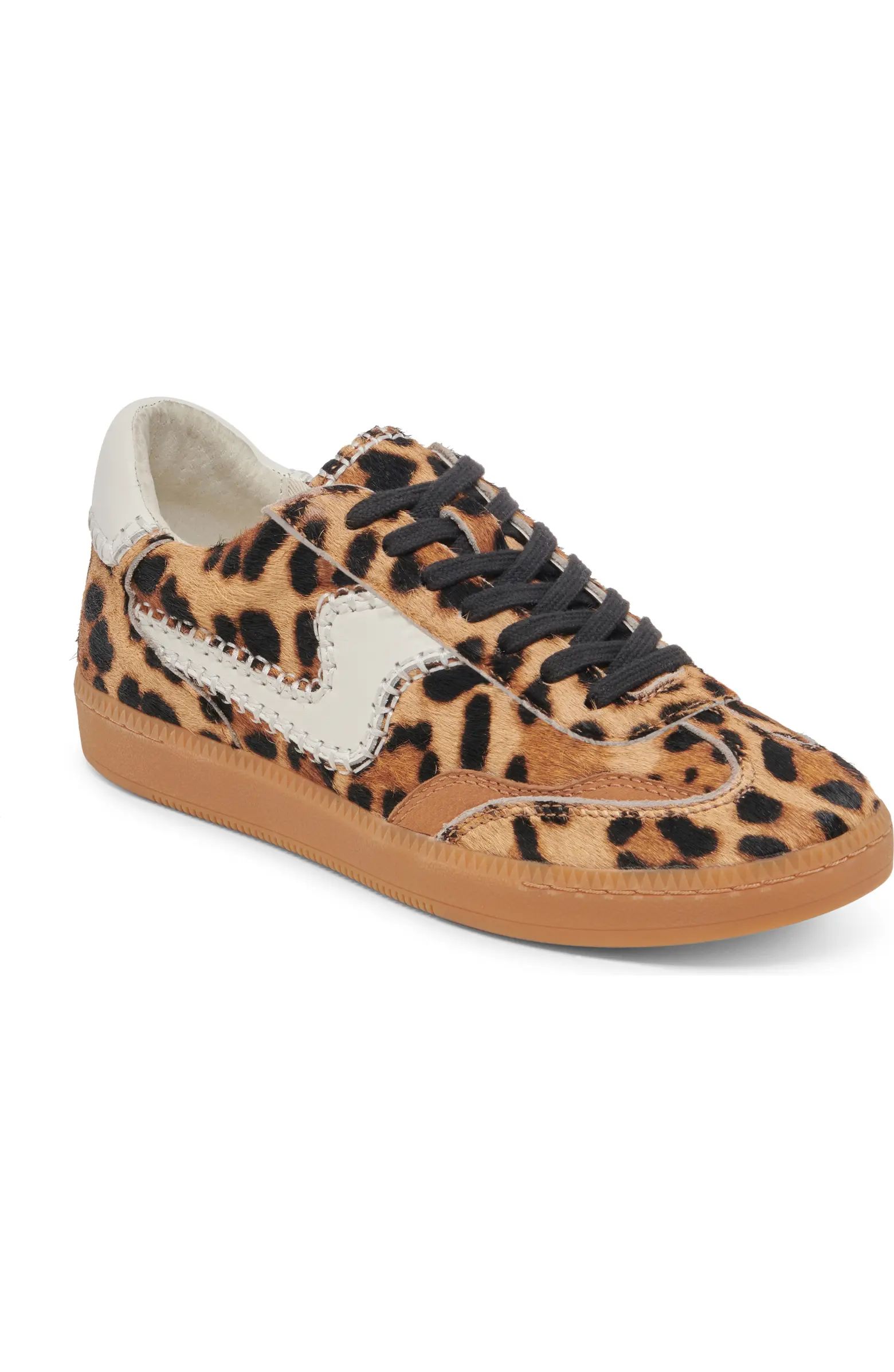 Notice Stitch Genuine Calf Hair Sneaker (Women) | Nordstrom