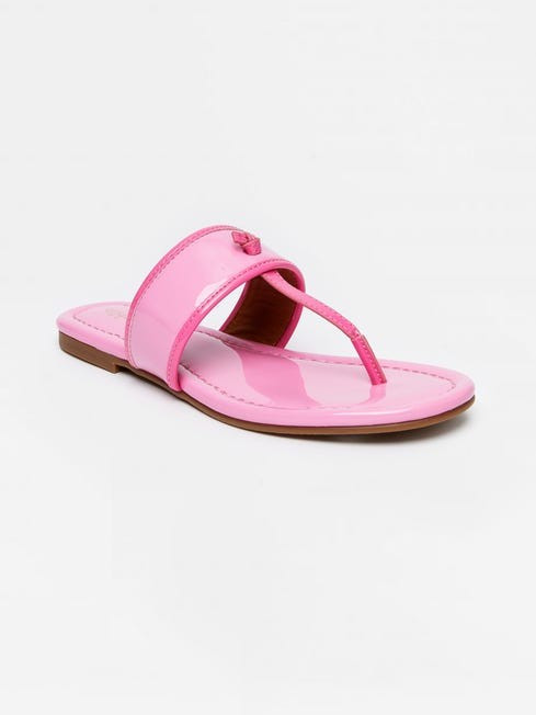 Leslie Patent Leather Sandals | J.McLaughlin