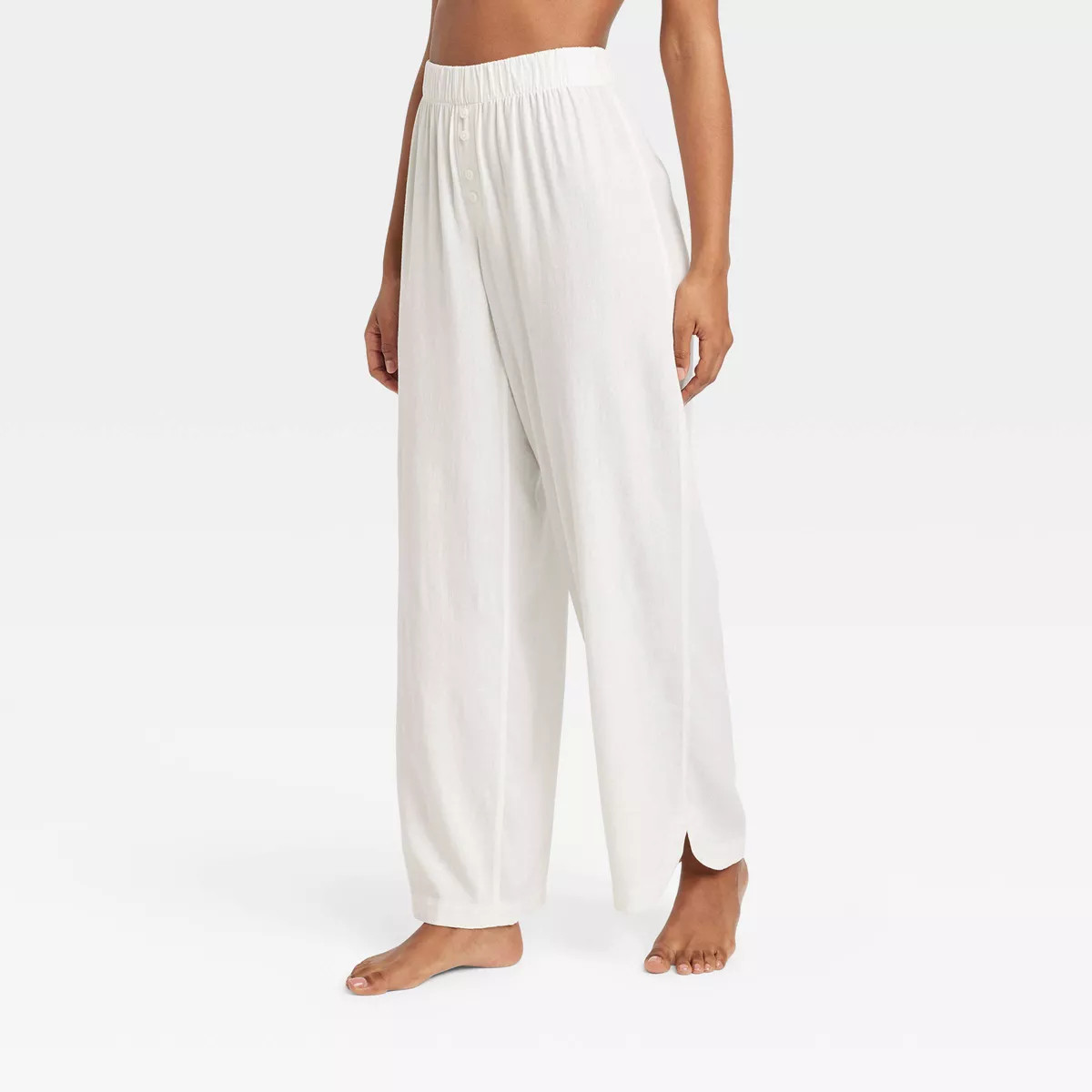 Women's Linen Blend Pajama Pants - Stars Above™ | Target