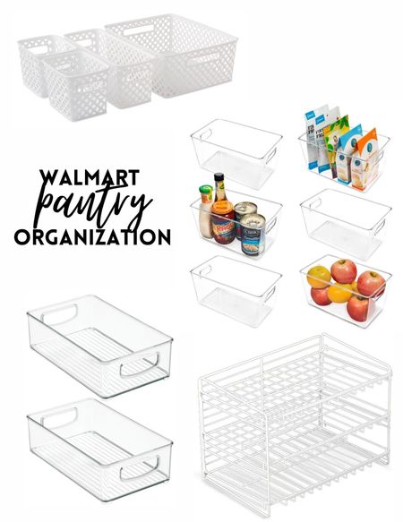 Organize your pantry with Walmart! 👀

#LTKhome #LTKunder50