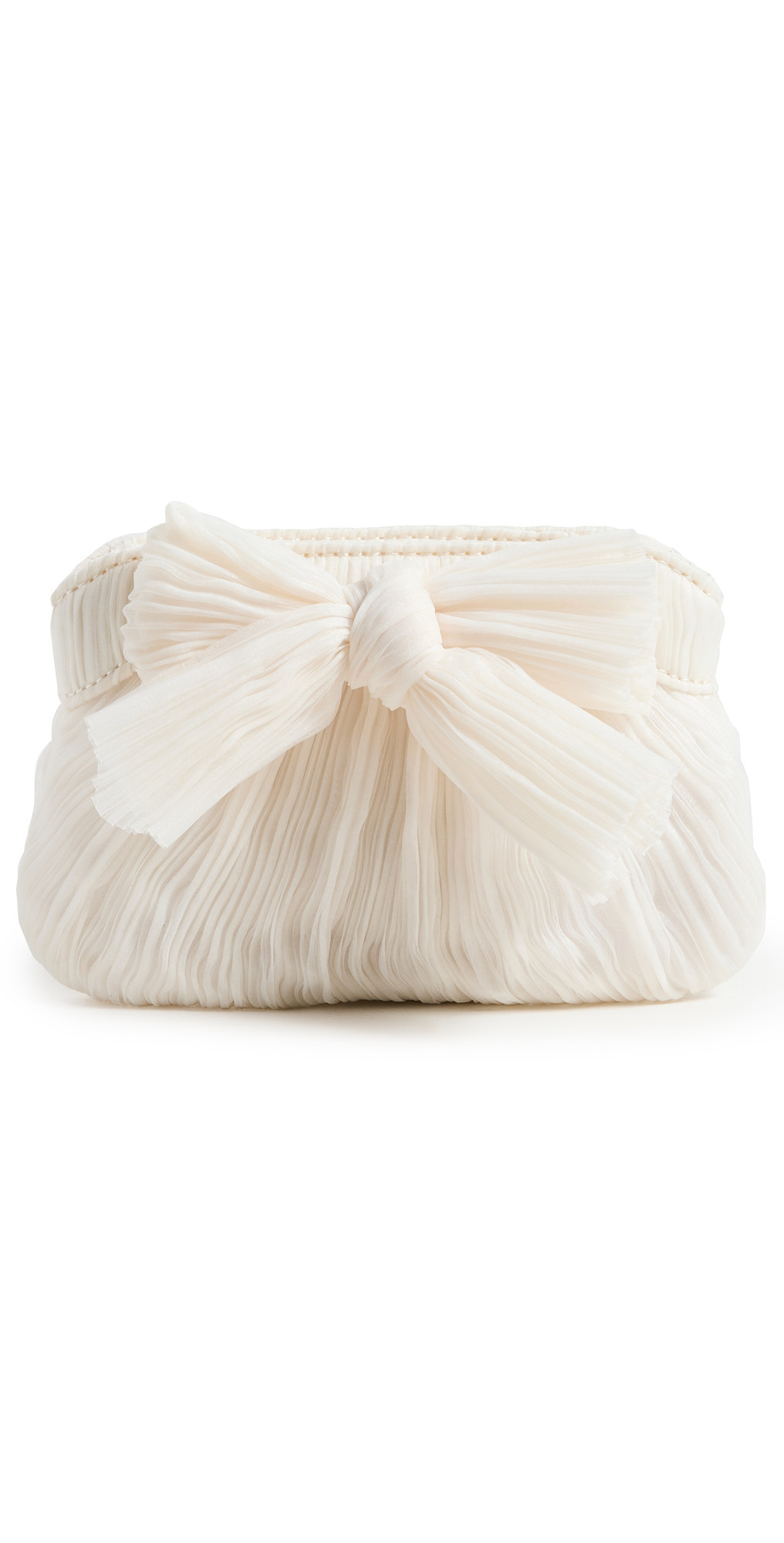 Mini Pleated Frame Clutch with Bow | Shopbop