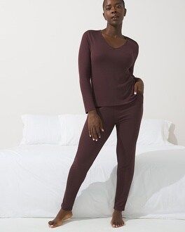 Rib Knit Pajama Set | Soma Intimates