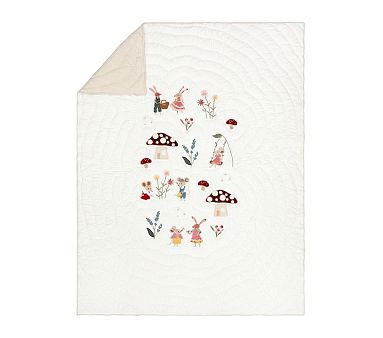 Garden Mice Quilt &amp; Shams | Pottery Barn Kids