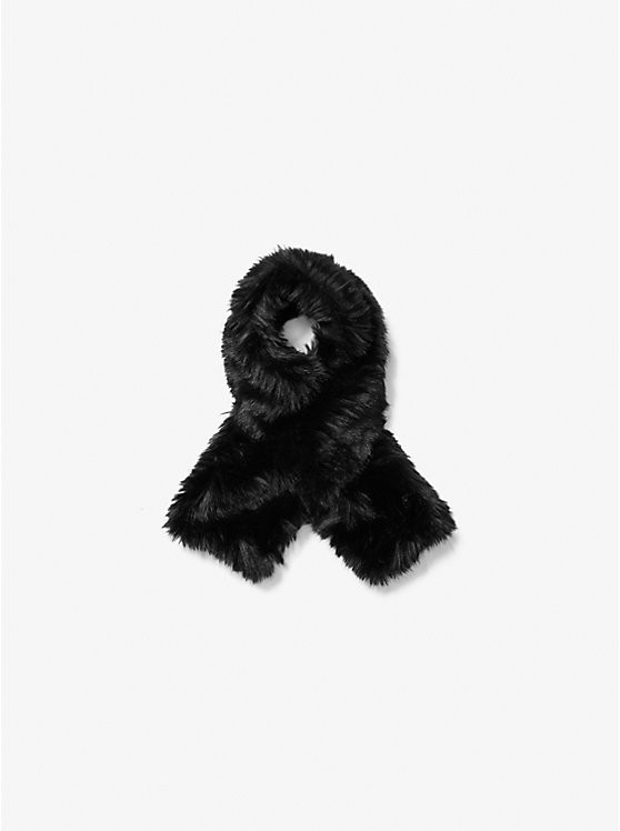 Faux Fur and Wool Scarf | Michael Kors US