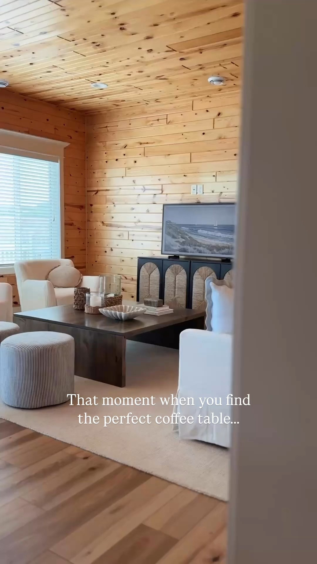 The prettiest, handcrafted custom coffee table (currently on sale!) 😍#ad Lots of questions on this table and now I’m sharing ALL the details!

I am so impressed with the quality and craftsmanship of this solid wood coffee table from @urbandi! This is the Rustic Waterfall Coffee Table in the 48” x 48” size and aged barrel stain. The color is so pretty and perfect for our lake cabin living room! I love sipping my morning coffee here and looking out over the lake. The best kind of morning!

Save 20% off coffee and side tables, now through 7/23!


#LTKStyleTip #LTKHome #LTKSaleAlert