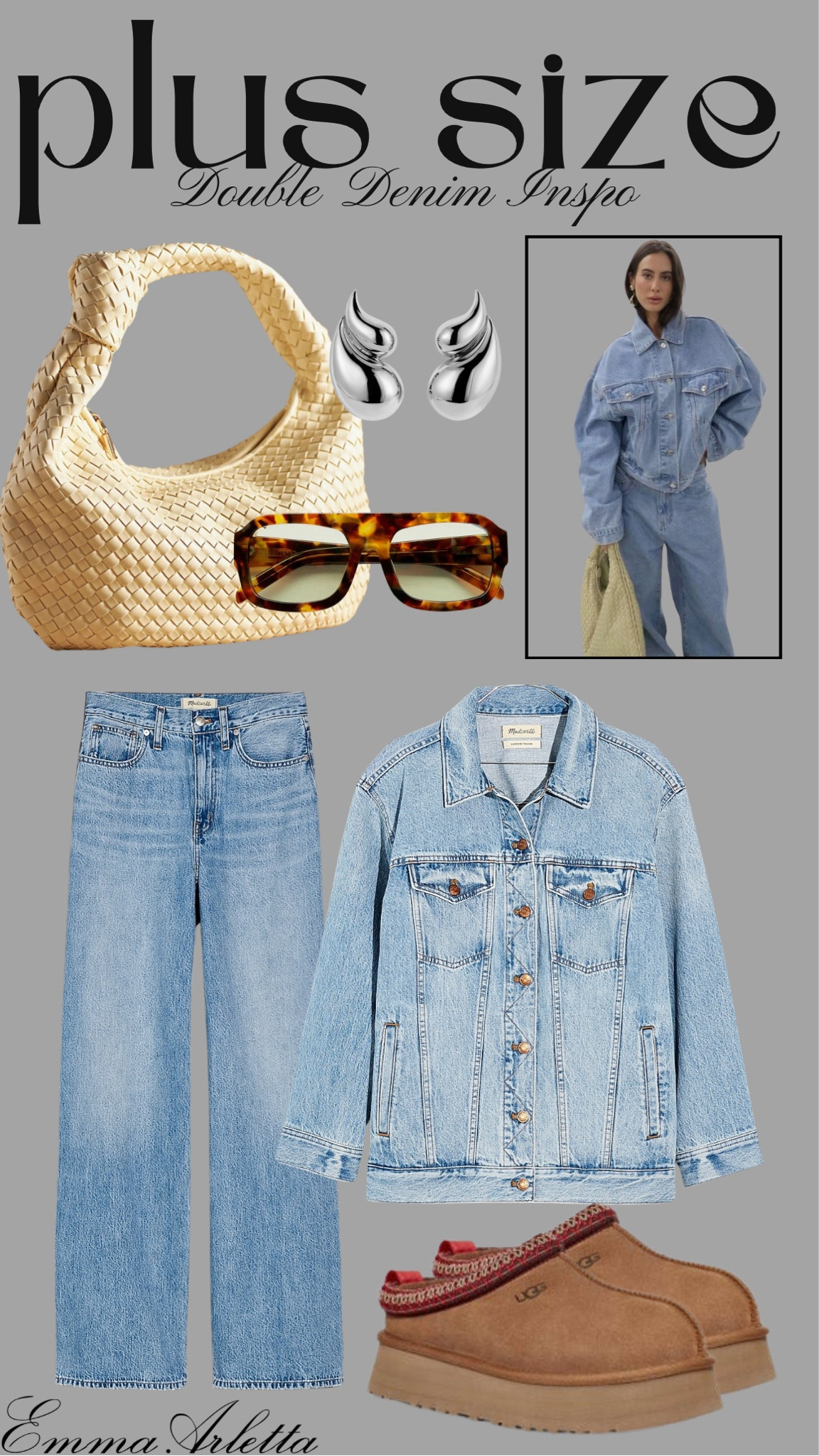 Double denim Pinterest inspo👖

Double denim, Jean, denim, fall outfit, fall trends, Uggs, platform boots

#LTKStyleTip #LTKSeasonal #LTKPlusSize