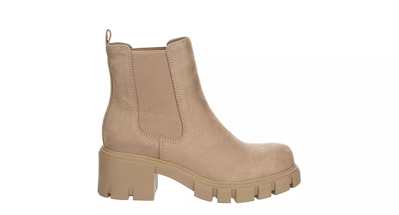 Madden Girl Womens Tessa Chelsea Boot - Sand | Rack Room Shoes