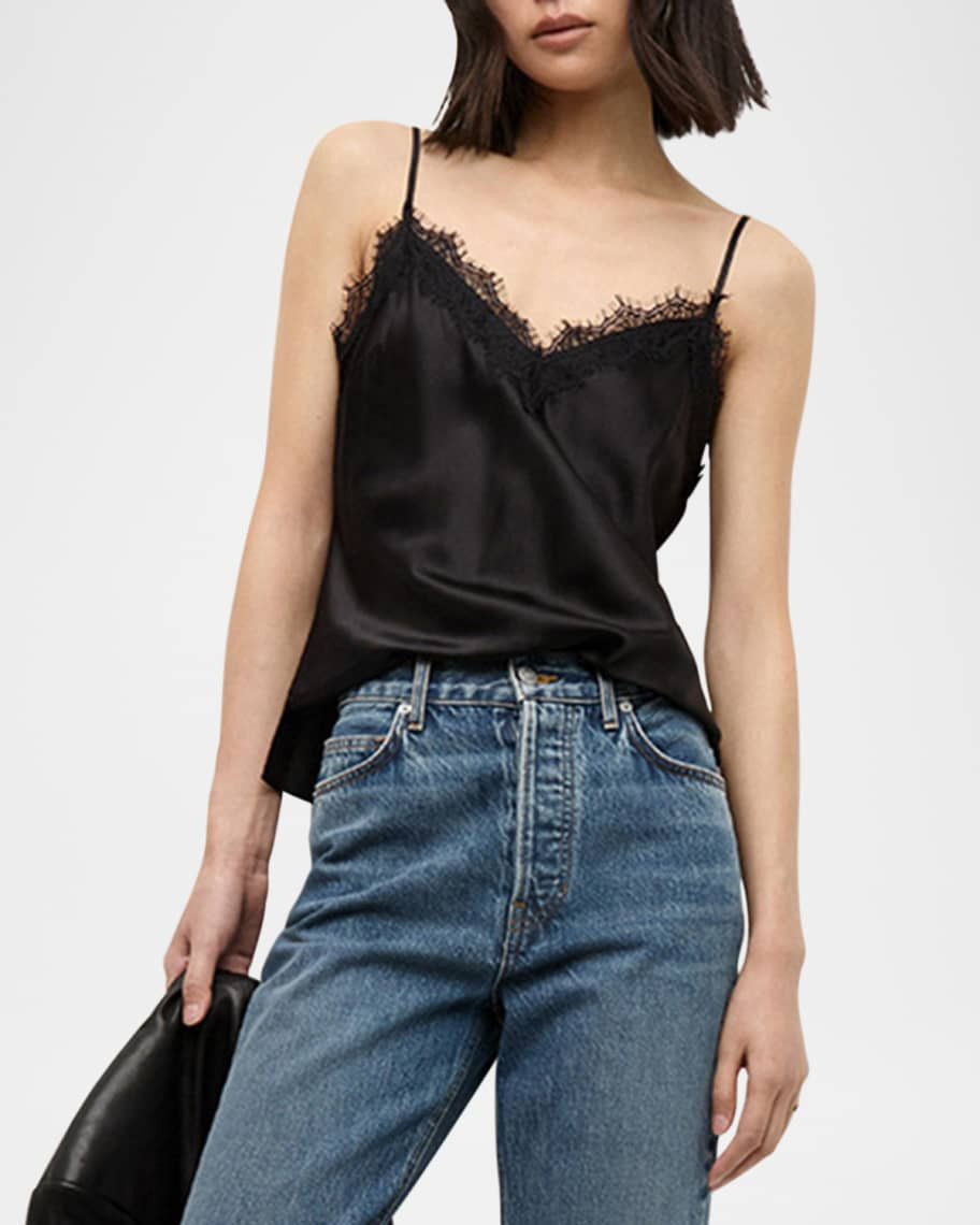 Ciarlo Stretch-Silk Top | Neiman Marcus