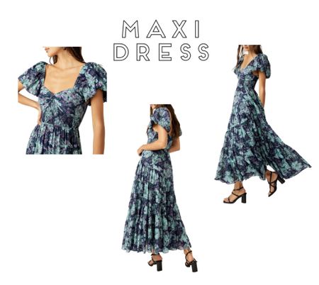 Pretty maxi dress for spring and summer! Would be cute with a Jean jacket over it too!

#LTKworkwear #LTKtravel #LTKstyletip