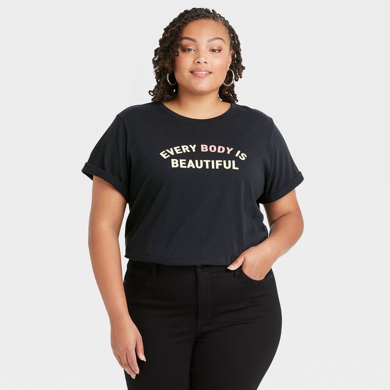 Women's Plus Size Short Sleeve T-Shirt - Ava & Viv™ | Target