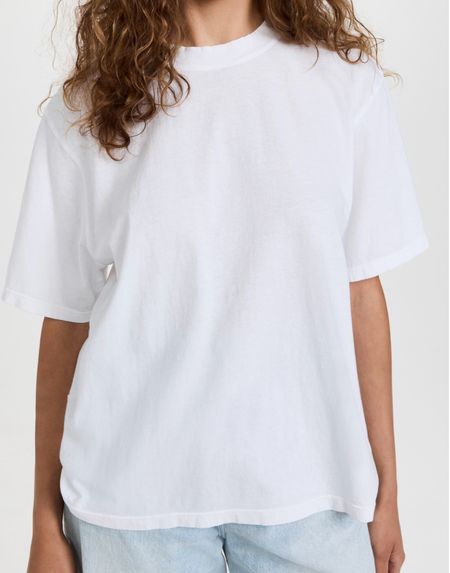 White tshirt (I wear size 0) 

#LTKFindsUnder100 #LTKStyleTip