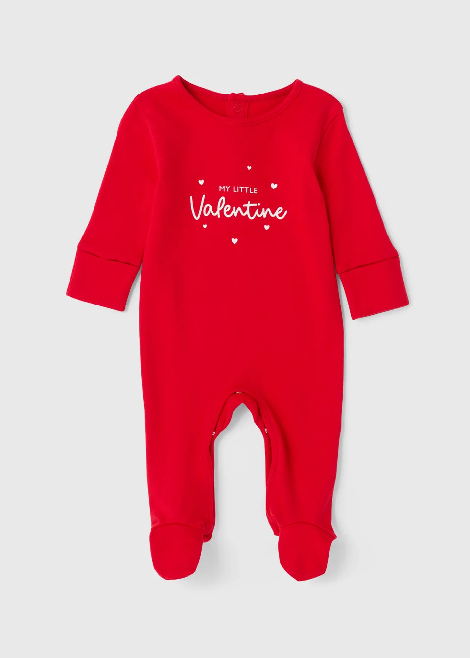 Girls Red Valentine Sleepsuit (Newborn-18mths) - Newborn | Matalan (UK)