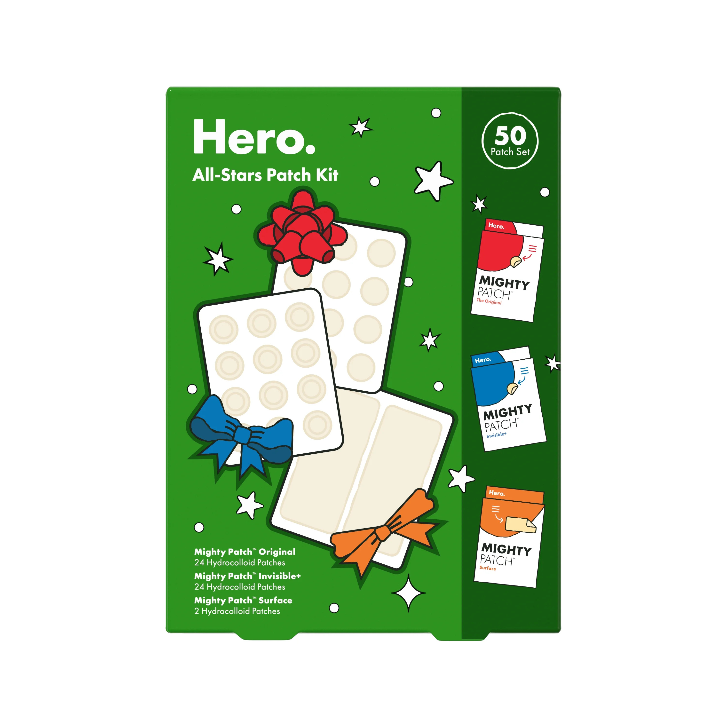 Hero All Stars Acne Patch Holiday Kit 50ct | Walmart (US)