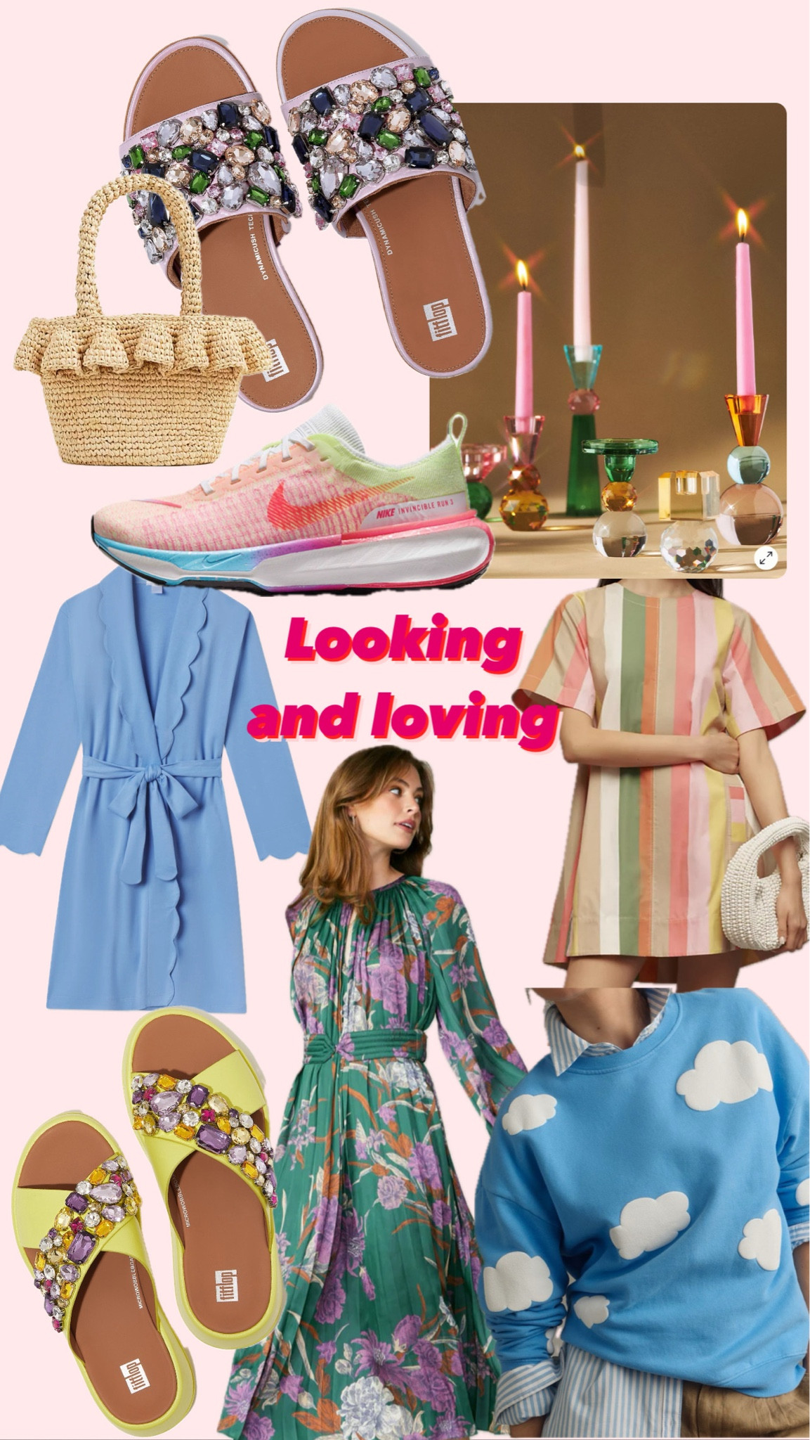 An assortment of clothings, shoes, home decor and accessories I’ve been loving! 