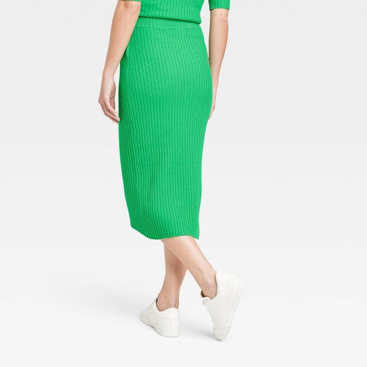 Women's Ribbed Sweater Skirt - A New Day™ | Target