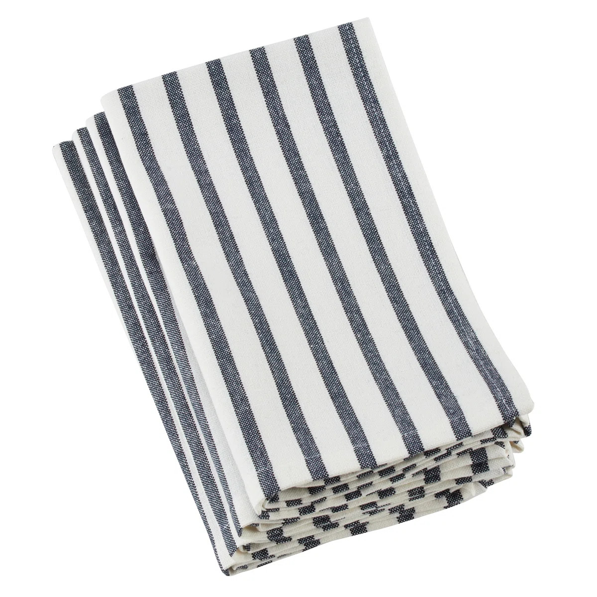 Enora Cotton Striped Square Napkin (Set of 4) | Wayfair North America