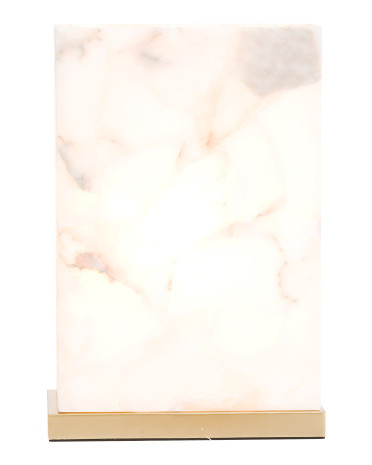 15x6 Rectangle Alabaster Uplight | TJ Maxx